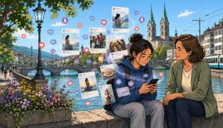 Social Media und junge Erwachsene Teaser