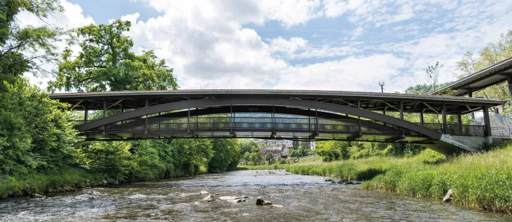 Brücke über Sihl in Leimbach