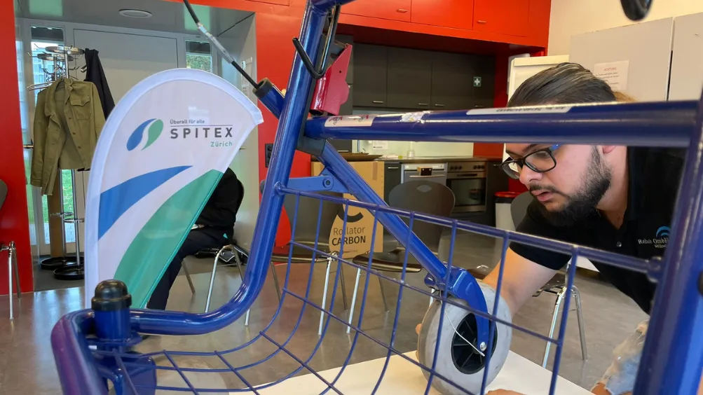 Rollator Service im GZ Wipkingen Spitex Zürich